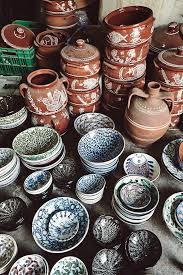 Céramique fabriquée artisanalement